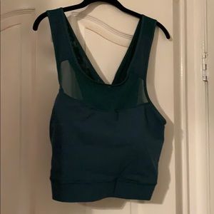 Green old navy sports bra